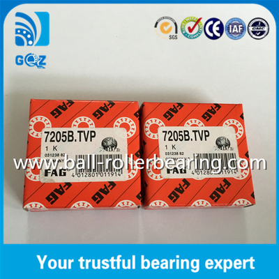 Nylon Cage OD 52mm Angular Contact Ball Bearing 7205B.TVP 40 Degree Contact Angle