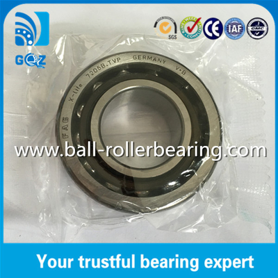 Nylon Cage OD 52mm Angular Contact Ball Bearing 7205B.TVP 40 Degree Contact Angle