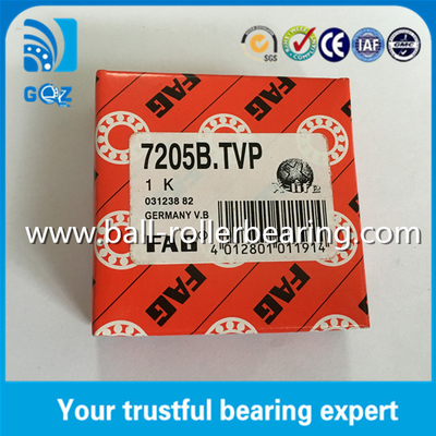Nylon Cage OD 52mm Angular Contact Ball Bearing 7205B.TVP 40 Degree Contact Angle
