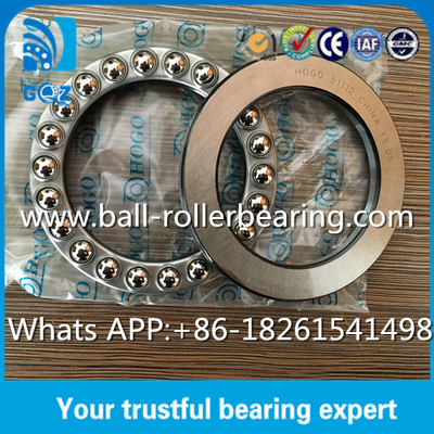 Single Direction Steel Thrust Ball Bearing 51112 High Precision Roller Bearing 60*85*17mm