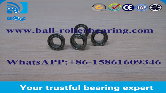 Flanged Miniature Automotive Bearings Single Row Ball Bearing FRW168