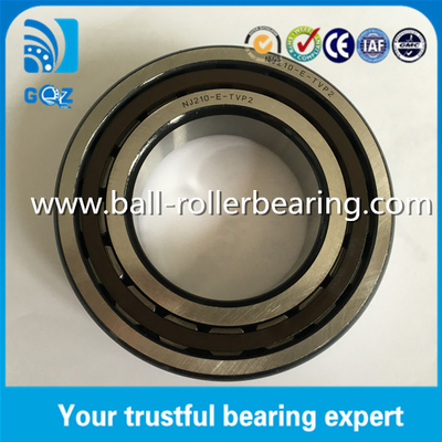 Single Row 50mm ID Cylindrical Roller Bearing NJ210 NJ210-E-TVP2