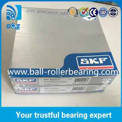 15 Degree Contact Angle High Precision Ball Bearings Skf 71911 CD / P4A