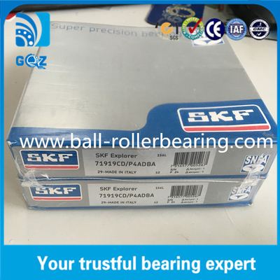 15 Degree Contact Angle High Precision Ball Bearings Skf 71911 CD / P4A