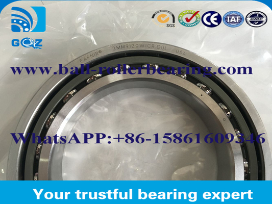 Brass cage double row angular contact ball bearings Chrome steel