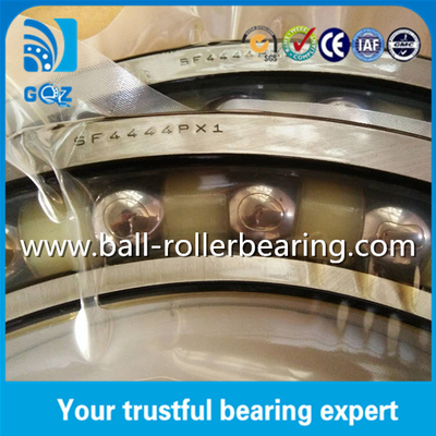 Sealed Angular Contact Bearings , Nylon Cage Angular Contact Thrust Ball Bearing NTN SF4444PX1