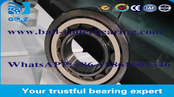 High Speed Rotation Brass Cage Cylindrical Roller Bearing For Automotive / Rolling Mill