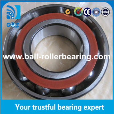 Gcr15 Carbon Steel / 7412 BM Stainless Steel Angular Contact Ball Bearing 60 X 150 X 35 mm