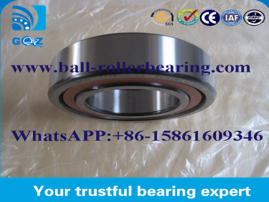 Chrome Steel Precision Angular Contact Bearings , Deep Groove Ball Bearings 7211AC C3  / Size  55*100*21