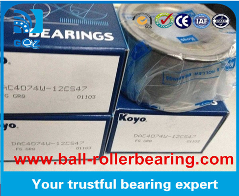 koyo DAC Automotive Bearings , double row radial ball bearing DAC4074W-3 for toyota corolla 90363-40066 DAC4074W-3