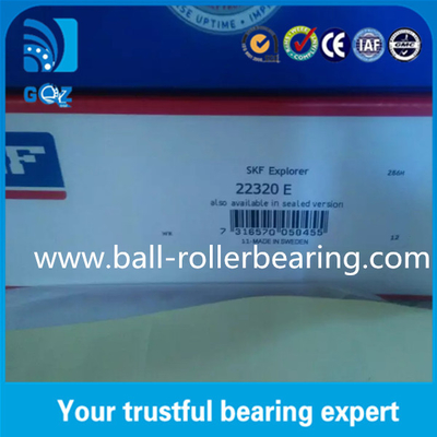 E type Cage Spherical industrial Roller Bearings Heavy Load Reinforced SKF 22320 E