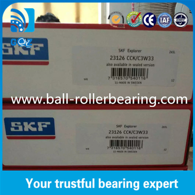 C3 Clearance Taper Bore Spherical Roller Bearing SKF 23126 CCK/C3W33