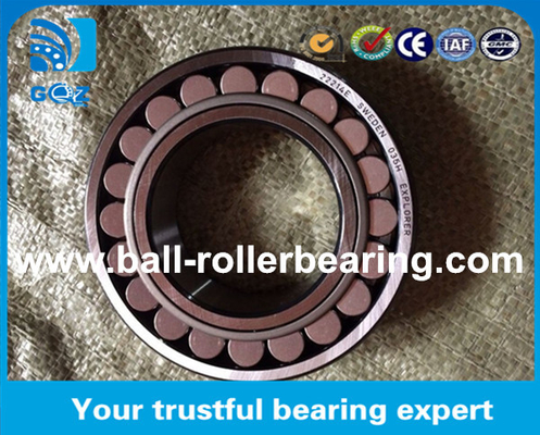 22312E Sealed Spherical Roller Bearings , C/CA /K/CK Steel Cage Bearing 60 x 130 x 46 mm