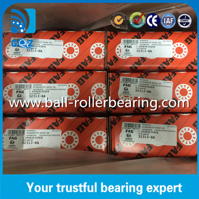 Steel Cage BA Conical degree FAG 32313-BA Tapered Roller Bearing High precision