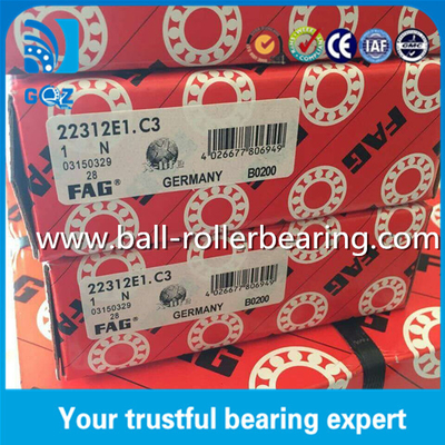 C3 Clearance E1 Steel Cage FAG 22312-E1-C3 Spherical Roller Bearing steel cage