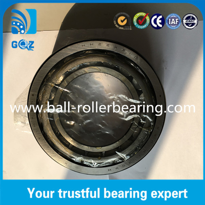 Chrome Steel Taper Roller Bearings , Single Row Tapered Wheel Bearings