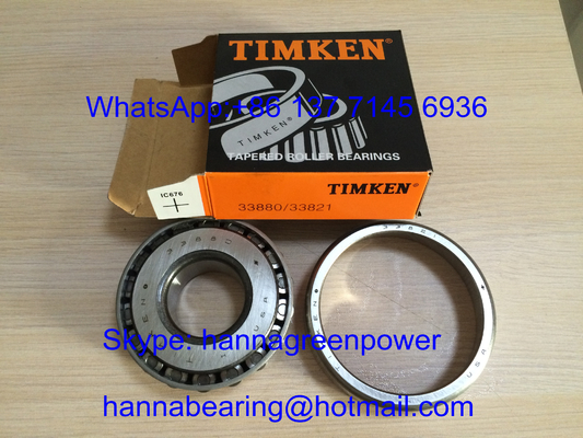 33880 / 33821 Single Row Inch Size Tapered Roller Bearing 38.1*95.25*27.783 mm