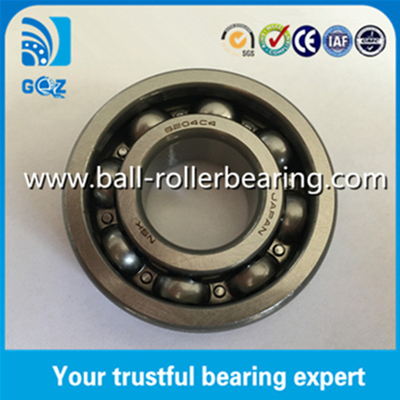 C4 Clearance Open Type Automobile Ball Bearings / High Precision Ball Bearing NSK 6204C4