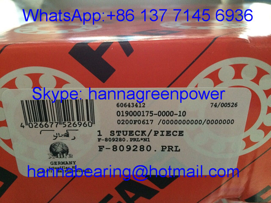 F-809280.PRL Copper Cage Spherical Roller Bearing 809280 for Cement Mixer Reducer 100x165x52/65mm