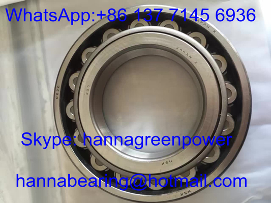 N220W Steel Cage Single Row Cylindrical Roller Bearing N220 100x180x34mm