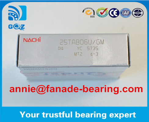 Precision P4 NACHI bearing 25TAB06 for machine tools Ball Screw Bearing spindle bearing 25TAB06  25*62*15 mm