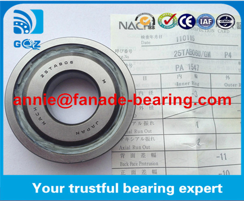Precision P4 NACHI bearing 25TAB06 for machine tools Ball Screw Bearing spindle bearing 25TAB06  25*62*15 mm