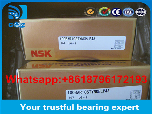 NSK high speed bearings 100BAR10S angular contact ball bearing 100BAR10S TYN DB L P4A super precision