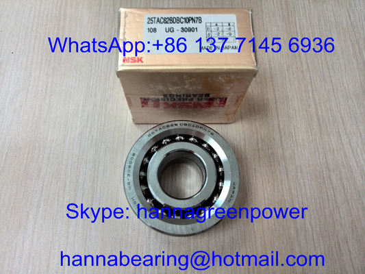 25TAC62BDBC10PN7B Ball Screw Support Bearing / 60° Contact Angle Spindle Bearing 25x62x30mm