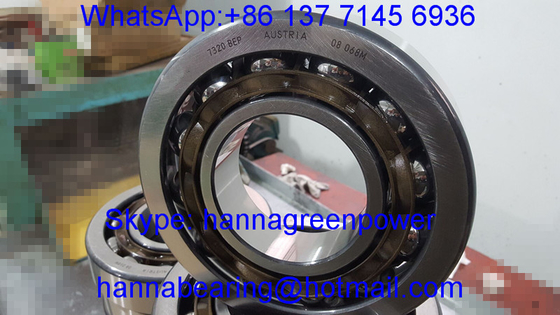 7320BEP Nylon Cage Angular Contact Bearing 7320BEM Brass Cage Ball Bearing 100*215*47 mm