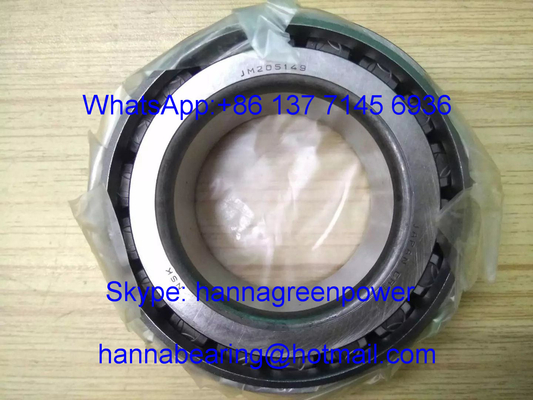 JM205149RG/110RG Radial Tapered Bearing , JM205149-JM205110 / JM205149 / 10 Single Row Taper Bearing 50*90*28mm