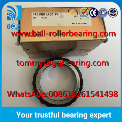 Nylon Caged NSK N1010BTKRCC1P4 Single Row Cylindrical Roller Bearing