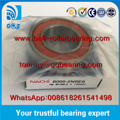 Japan Origin Rubber Sealed Deep Groove Ball Bearing NACHI 6005-2NSE9