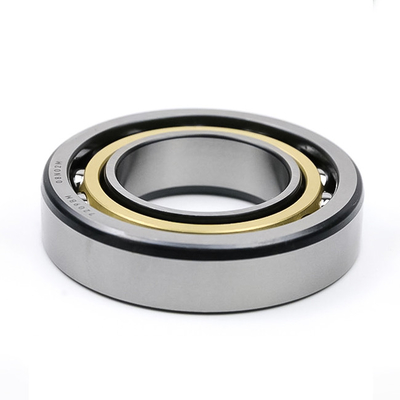 QJ207M Four Point Angular Contact Ball Bearing 17mm Height With Brass Cage