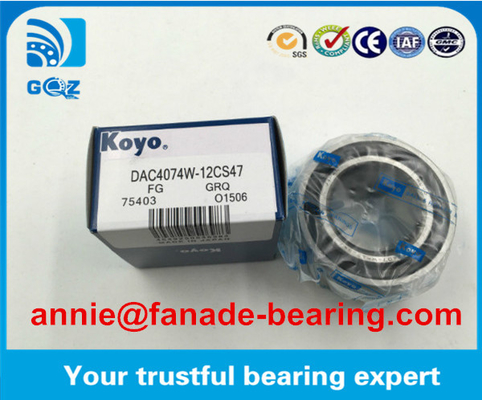 New packing Koyo Wheel Hub Bearing KOYO DAC4074W-12CS47 Auto wheel hub bearing