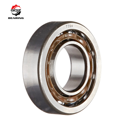 25 degree Contact Angle Phenolic Resin Cage 7204AC Angular Contact Ball Bearing 20*47*14mm