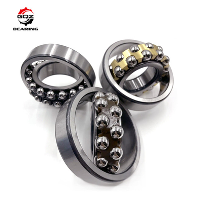 Chrome Steel Material 2201 Steel Cage Double Row Self-aligning Ball Bearing