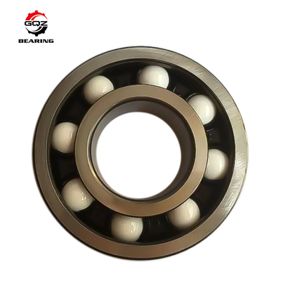 Hybrid Ceramic Deep Groove Ball Bearing with Nylon Retainer ZrO2 Material 6305