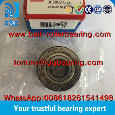 P0 Precision Metal Shielded SKF 305802C-2Z Yoke type Track Roller Bearing