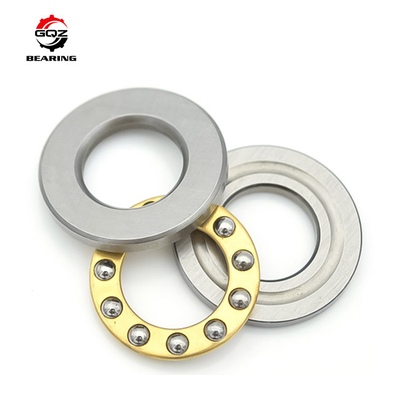 F2.5-6 GCr15 Material Steel Cage Thrust Ball Bearing without Groove 2.5x6x3mm