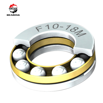 F2.5-6 GCr15 Material Steel Cage Thrust Ball Bearing without Groove 2.5x6x3mm