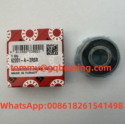 Turkey Origin Genuine FAG 62201-A-2RSR Deep Groove Ball Bearing 12x32x14mm