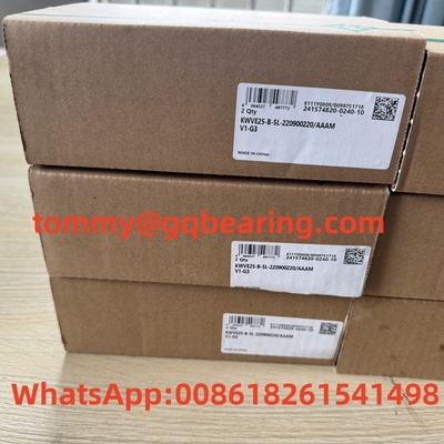 G1 Precision INA KWVE25-B-SL Linear Block KWVE25-B-SL-220900220/AAAM V1-G3 Narrow Long Type Linear Slide Bearing