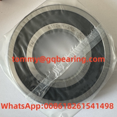 Steel Sheet Metal Cage FAG 6312-H-2RSR-SN-C3 Deep Groove Ball Bearing 60x130x31mm