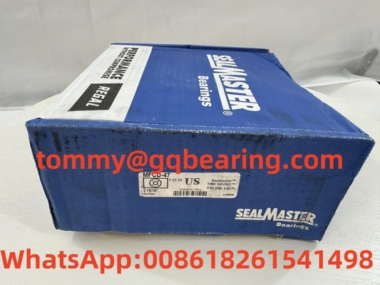 Seal Master MFCD-47 Black Oxided Flange Pillow Block Ball Bearing 2-15/16 Inch Bore