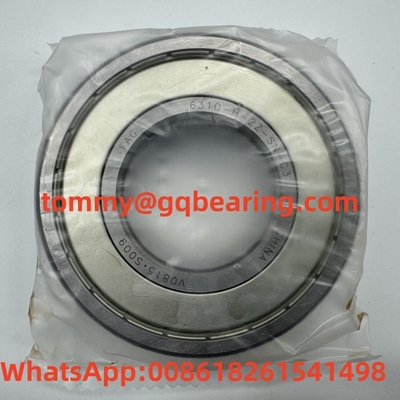 Steel Sheet Metal Cage FAG 6310-H-2Z-SN-C3 Deep Groove Ball Bearing 50x110x27mm