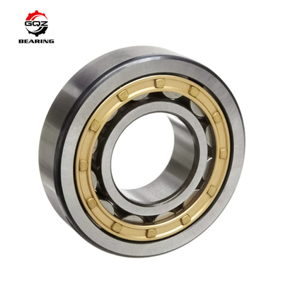 High Precision Cylindrical Roller Bearing With Chrome Steel / Carbon Steel NJ207E.M1