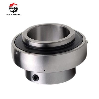 UEU 204 2S Vertical Insert Bearing, Double 2S Reinforced Rubber Seals, Dual M4 Set Screw Lock