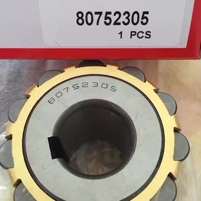 80752305 Brass Cage Cylindrical Roller Bearing , Eccentric Bearing 25*68.2*42mm