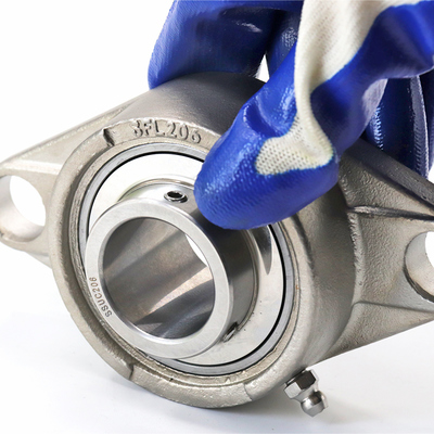 SSUCLF206 Pillow Block Bearing UCFL 206  Stainless Steel oval flange ball bearing unit