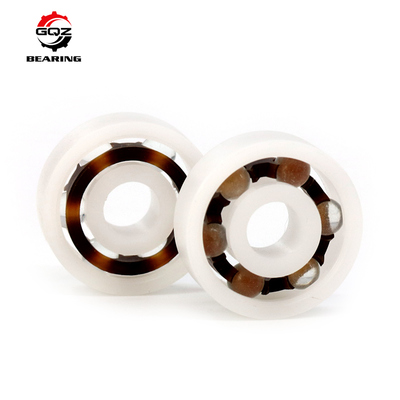 Polyeurethane Ball Bearing POM 6001 Plastic Bearing 6001 P6001 Deep groove Ball Bearing with Glass Ball 12*28*8mm